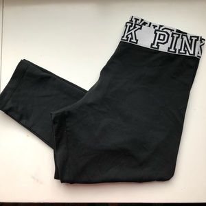 Black Victoria Secret PINK leggings